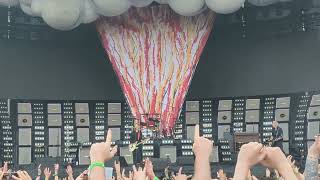 Green Day – Burnout Emirates Old Trafford Cricket Ground Manchester 210624 [upl. by Dylana919]