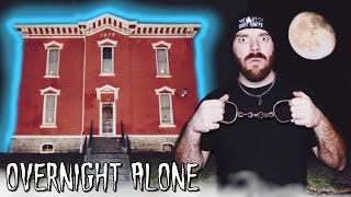 The MOST HAUNTED Jail in Indiana  Ghost Hunting ALONE Blackford County Jail [upl. by Mellette]