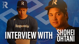 Rapsodo Interview with Shohei Ohtani [upl. by Harbour169]