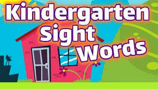 Kindergarten Sight Words  Dolch List Video [upl. by Hgeilyak]