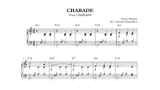 Mancini  Charade  Piano [upl. by Nikola]