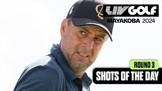 Rd 3 Shots of the Day Blands Ace Leads Way  LIV Golf Mayakoba [upl. by Torto809]