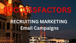 SAP SuccessFactors RMK CRM Email Campaigns [upl. by King]