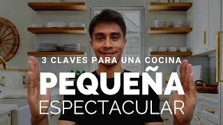 😉 TIPS para que tu COCINA pequeña luzca espectacular  SECRETO [upl. by Enaitsirhc]