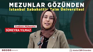 Mezunlarımızdan Endüstri Mühendisi Sümeyra Yılmaz İZÜ hakkında deneyimlerini paylaştı [upl. by Ahseinaj]