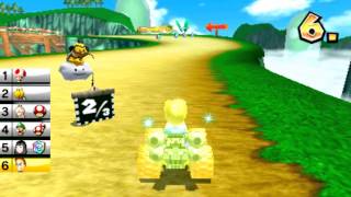 Mario Kart 7 Online  Wii Mushroom Gorge [upl. by Nylrehc451]