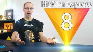 HitFilm Express 8 Review  New Features Tutorial [upl. by Berke]