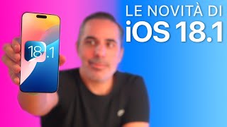 iOS 181 ORA DISPONIBILE  Tutte le Novità [upl. by Aiynot]