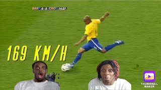 First Time Reacting to Roberto Carlos Top 15 Overpowered Goals  Top 15 Sublime Skills [upl. by Kristel]