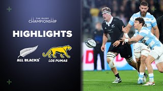 HIGHLIGHTS  All Blacks v Argentina  Wellington 2024 [upl. by Eicyal]