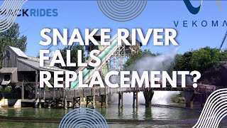 Snake River Falls Replacement Cedar Point [upl. by Ayekam]