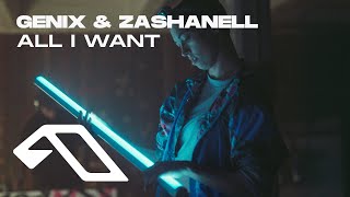 Genix amp Zashanell  All I Want Official Music Video [upl. by Snashall]