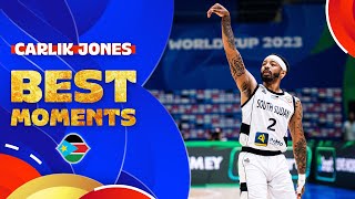 Carlik Jones 🇸🇸  Best Moments at FIBA Basketball World Cup 2023 [upl. by Adnav93]