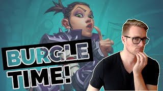 Hearthstone  Burgle Time  Wild Thief Rogue  Rise of Shadows [upl. by Rhiamon]