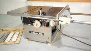 MicroLux Mini Tilt Arbor Table Saw Super Value Package [upl. by Rogergcam]