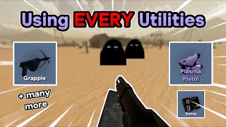 I Used EVERY Utility In ROBLOX Evade [upl. by Alliscirp]