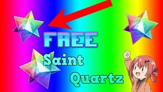 HOW TO GET FREE SAINT QUARTZ FGO FREE SQ [upl. by Hertha]