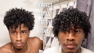 CURLY HAIR ROUTINE 2022  perfect curls every time [upl. by Jean938]