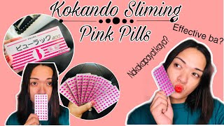 Kokando Sliming Pink Pills frJapan HONEST REVIEW slimming japan diet [upl. by Hardan]