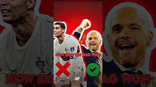 Was Erik ten hag right football messi ronaldo [upl. by Cathi]