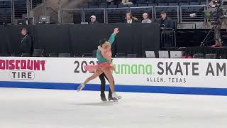 Majorie LaJoieZachary Lagha Skate America 2023 Friday FD Practice [upl. by Kitty]