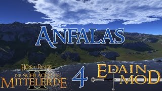 Lets Play HdR Schlacht um Mittelerde 2 Edain Mod Karten 004  Anfalas FullHD Deutsch [upl. by Ennylcaj]