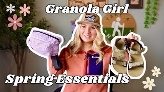 Granola Girl Spring Essentials and Favorites [upl. by Bink]