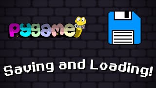 Pygame Tutorial  SaveLoad System [upl. by Fitting]