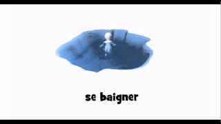 French pronunciation  se baigner [upl. by Ginsberg]