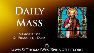 Daily Mass Wednesday January 24 2024 [upl. by Ruffin139]