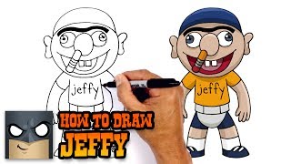 How to Draw Jeffy  SuperMarioLogan [upl. by Eradis]