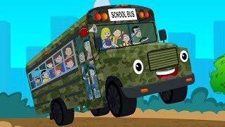 the wheels on the bus  nursery rhymes  kids songs  vehicle rhymes [upl. by Doraj]