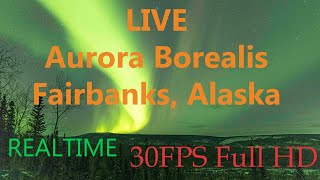 LIVE Northern Lights Fairbanks Alaska 41523 [upl. by Eduino]