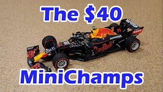 The 40 MiniChamps Diecast Sergio Perez 2021 Red Bull RB16B  F1 Diecast Review [upl. by Collins]