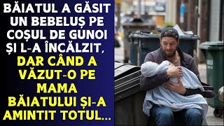 Persoana fără adăpost a găsit un copil pe coșul de gunoi și la încălzit dar când a văzut [upl. by Osber389]