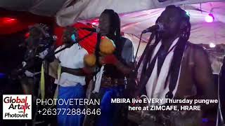 MBIRA DZENHARIRA LIVE HERE EVERY THURSDAY IN ZIMBABWE PUNGWE 263772884646 BookCafe replacement [upl. by Apoor]