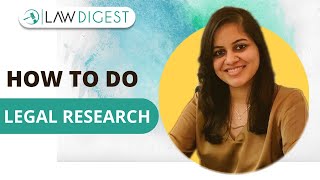 How to do Legal Research  Law Research [upl. by Harley18]