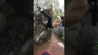 Lâcher Prise 6C Fontainebleau fontainebleau climbing bouldering [upl. by Paschasia]