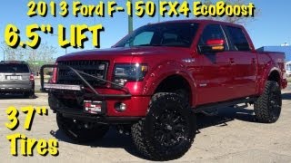 Lifted 2013 Ford F150 FX4  Winnipeg MB  Custom Trucks Canada from Ride Time [upl. by Tnomyar751]