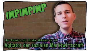 Talk über Weltwirtschaft Ukraine Wokeness Identitätspolitik mit dem Agitator d Marktwirtschaft [upl. by Lea]