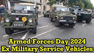 Armed Forces Day 2024 ExMilitary Service Vehicles Display [upl. by Betz]