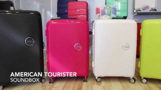 Maleta American Tourister Soundbox  SusMaletas [upl. by Annatnas]