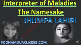 28 Biography Jhumpa Lahiri The interpreter of Maladies The Namesake Summary and MCQs by Poonam Dua [upl. by Airun]