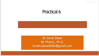 Practical 6  Estimation of Caffeine and Sodium benzoate by Simultaneous Equation Method [upl. by Dorice357]