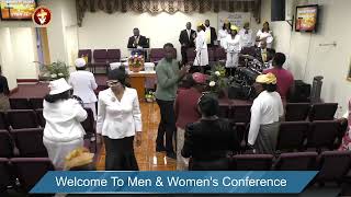 ✝ Welcome to Men amp Womens Conference  quotForward To Gloryquot  Guest Speaker Elder Burchell [upl. by Frederique]