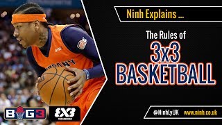 The Rules of 3 on 3 Basketball FIBA 3x3  The Big3  EXPLAINED [upl. by Nawuj]