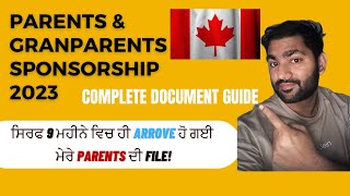 Parents amp grandparents sponsorship 2023 PGP 2023  Parents Sponsorship Parents PR Canada [upl. by Kurtzig39]