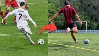 Mastering Ronaldo’s Freekick Technique [upl. by Berwick699]