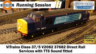 ViTrains Class 375 V2082 37682 Direct Rail Services with TTS Sound fitted [upl. by Kora695]