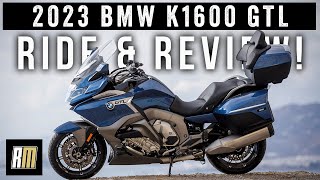 2023 BMW K1600 GTL  RIDE amp REVIEW  BEST TOURING PERFORMANCE BAGGER [upl. by Rothenberg]